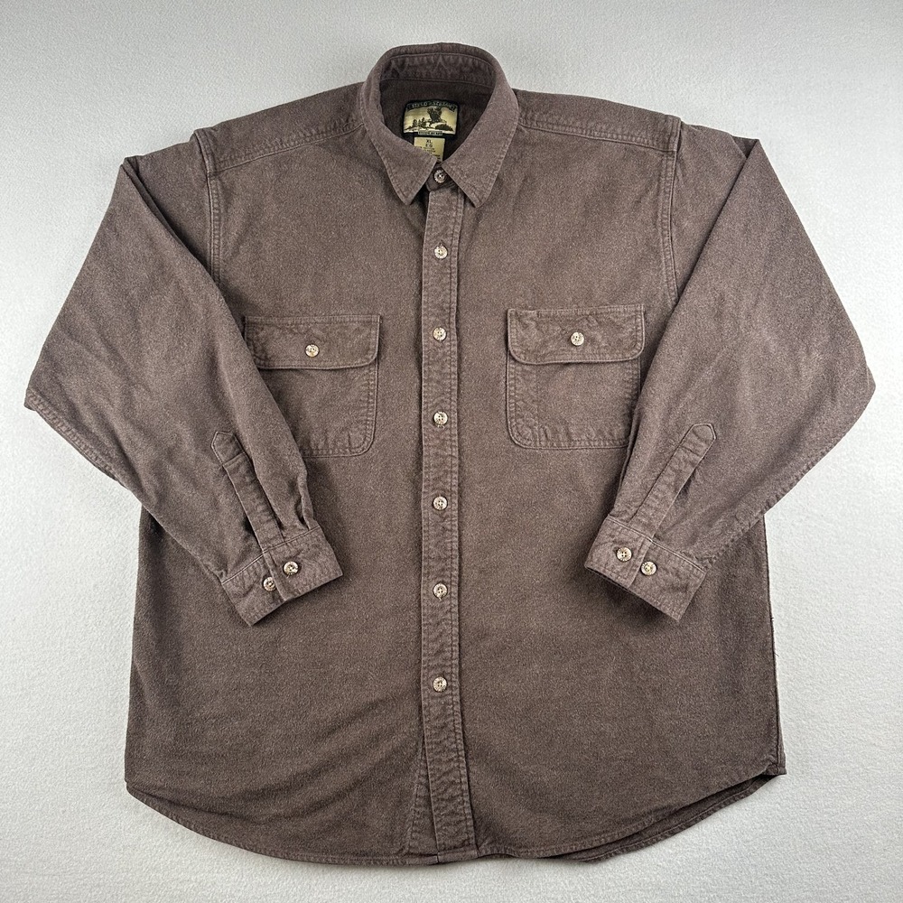 Field and Stream Men's Brown Heavy Shirt Jacket Size XL